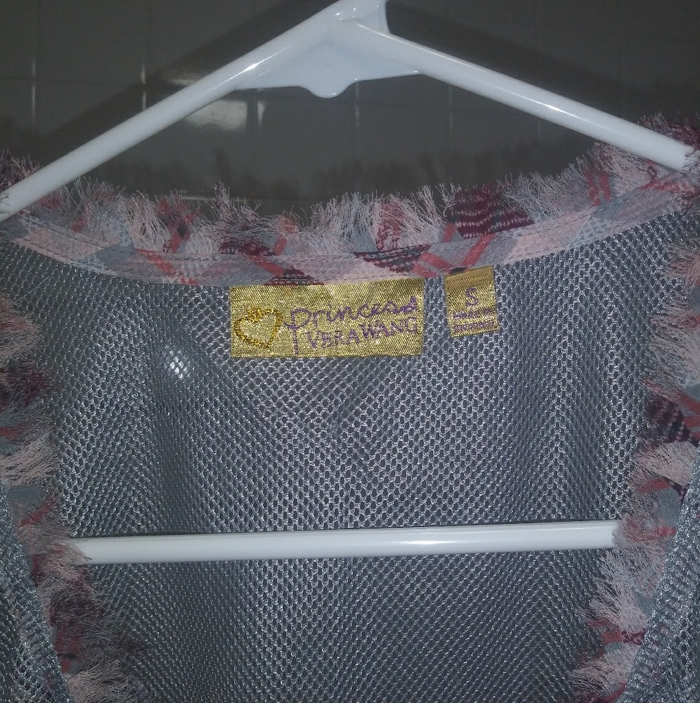 Princess vera wang flannel shirt